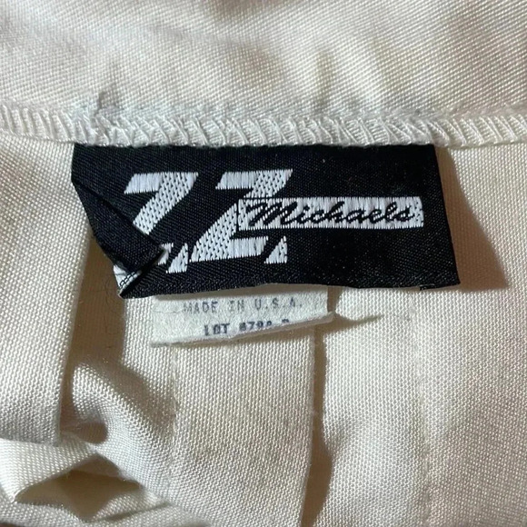 FAB Vintage CreamPleated High Waisted Skirt - Picture 9 of 10